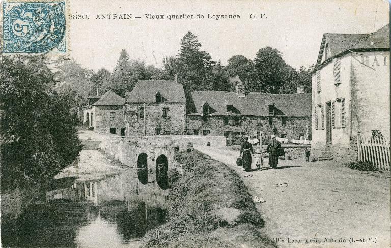 Présentation de la commune d'Antrain (fusionnée en Val-Couesnon en 2019)