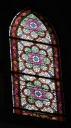 Ensemble des 20 verrières décoratives de la nef (baies 105 à 126)