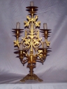 Ensemble 4 de 2 chandeliers d'autel