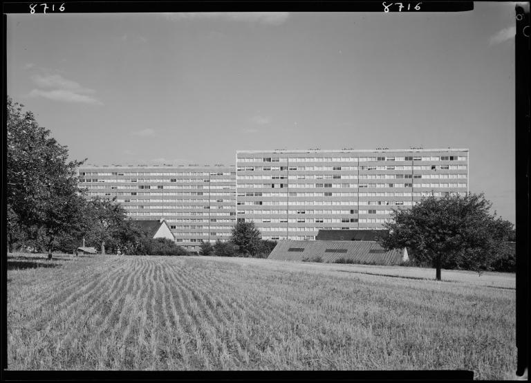 Grand ensemble, dit les Cloteaux, 13 à 19 rue Gouverneur-Général-Yves-Chatel ; 1 à 12 rue de Nantes (Rennes)