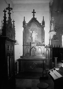 Ensemble des 2 autels secondaires : autels, retables, tabernacles, tableaux, église Saint-Michel (Glénac fusionnée en La Gacilly en 2017)