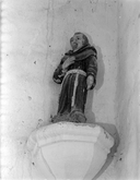 Statue (statuette) : saint moine, chapelle Saint-Tugen (Primelin)