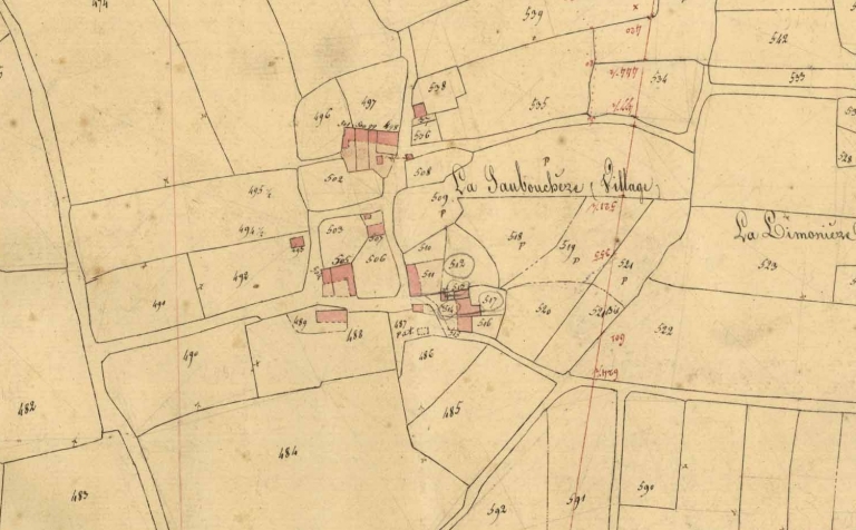 Écart, Saint-Symphorien, la Saubouchère (Hédé)