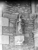 Statue (demi-nature) : sainte Marie-Madeleine, église Paroissiale Notre-Dame-de-Pitié (Trébrivan)