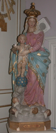 Statue : Vierge, dite Notre-Dame des Victoires