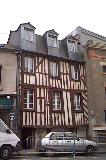 Maison, 7 rue d'Echange (Rennes)