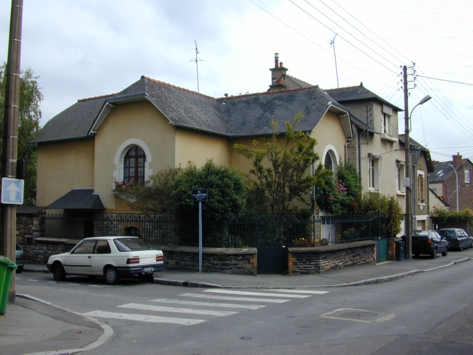 Lotissement de la Société des Papeteries de Bretagne, rue Kerviler ;  rue Bletterie (Rennes)