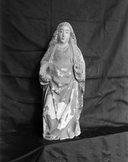 Statue (statuette) : sainte non identifiée, presbytère (Plozévet)