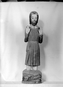 Statue (d'applique, petite nature) : saint Diboën, chapelle Sainte-Catherine (Meslan)