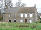 Alignement de maisons, le Porche (Miniac-Morvan)