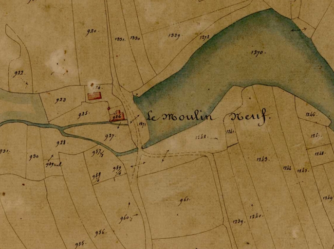 Moulin, le Moulin Neuf (Québriac)