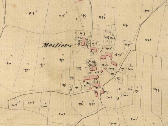 Écart, les Mesliers (Combourg)