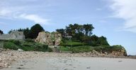 Encuvement sous masque pour canon de 5 cm KwK 39 L/42 (court) type Vf 600 v (Mo 56a), Plage de Primel, Primel-Trégastel (Plougasnou)