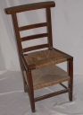 Ensemble de 14 chaises prie-Dieu
