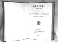 Livre : graduel romain, église paroissiale Saint Pierre (Beignon)