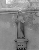 Statue (statuette) : Sainte Apolline, église paroissiale Notre-Dame (Landavran)