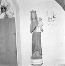 Statue (d'applique, petite nature) : Vierge à l'Enfant, chapelle Saint-Jean (Saint-Nic)