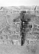 Croix (crucifix) : Christ en croix, église paroissiale Saint-Yves (Plouray)