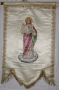 Bannière de procession : Sacré-Coeur