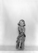 Statue (2, statuette), chapelle Saint-Michel (Roudouallec)