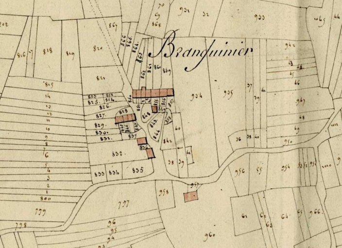 Écart, Branguignié (Bains-sur-Oust)