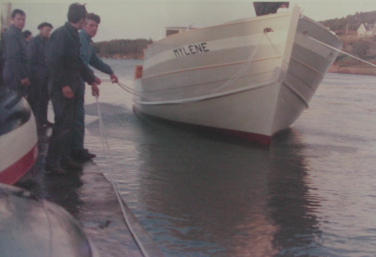 Bateau de charge : la 'Mylène'