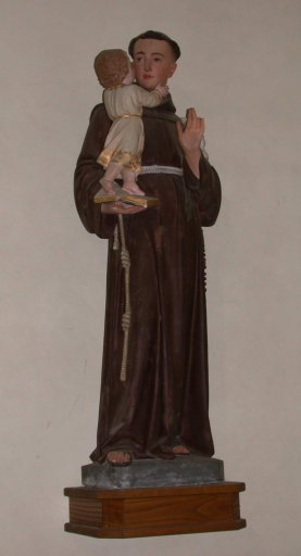 Statue : Saint Antoine de Padoue et l'Enfant