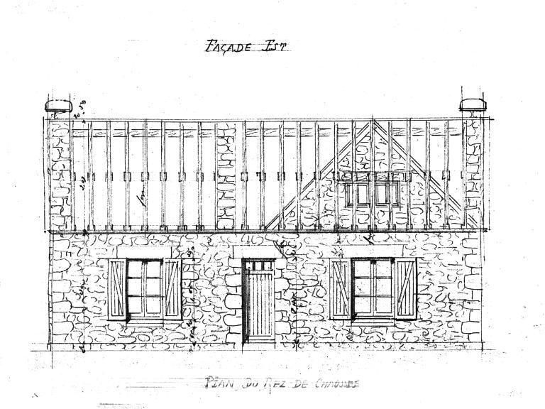 Les maisons et fermes de la commune de Locronan