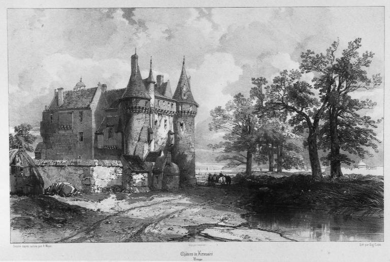 Château fort de Kerouzéré dit château de Kerouzéré (Sibiril)