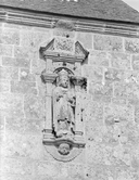 Statue (petite nature) : saint Clet (2), église paroissiale Saint-Clet (Cléden-Cap-Sizun)