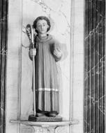 Statue (petite nature) : saint Gildas, chapelle Notre-Dame (Baden)