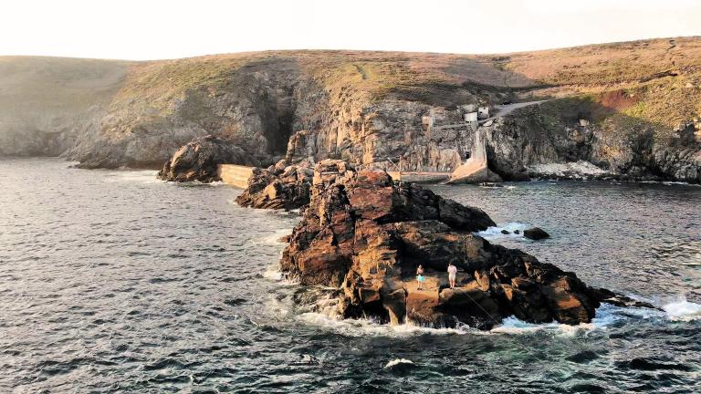 Port-abri, Bestrée, près de Lescoff (Plogoff)