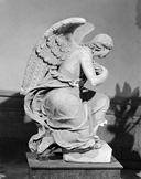 Statue (2, petite nature, en pendant) : anges, église paroissiale Saint-Léonard (Fougères)