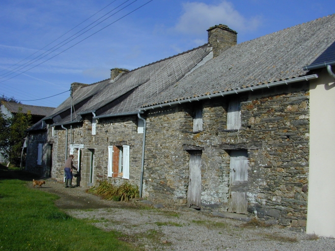 Alignement de logis, la Baucherais (Saint-Just)