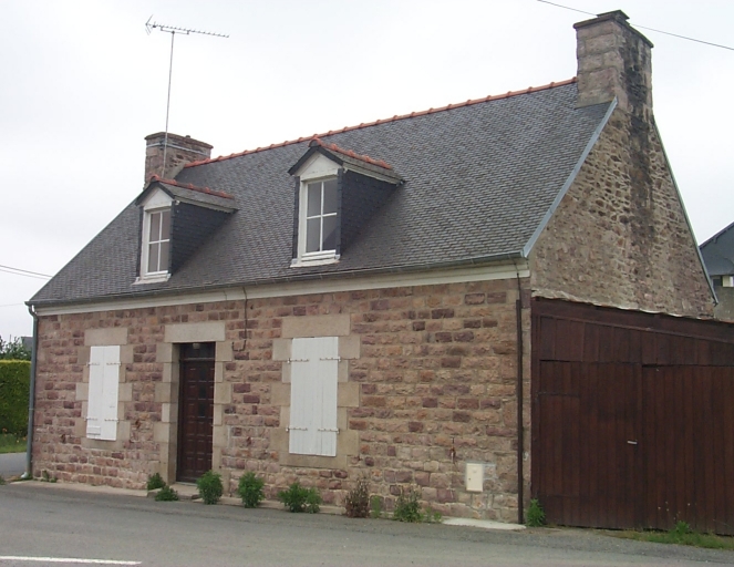 Maison, route de Kersa ;  chemin de l'Allegoat, Placen-al-Louedec (Ploubazlanec)