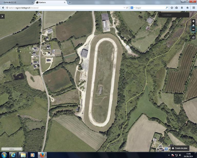 Hippodrome de Kerret, route de Bolazec (Guerlesquin)