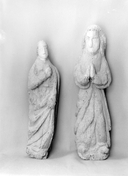 Statue (2, statuette) : calvaire, église paroissiale Saint-Pierre-Saint-Paul (Guiscriff)