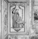 Groupe sculpté (petite nature) : saint Eloi, chapelle Saint-Nicodème (Ploéven)