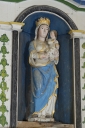 Statue : Vierge à l'Enfant, Vieux Rimaison (Pluméliau fusionnée en Pluméliau-Bieuzy en 2019)
