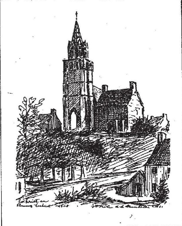Prieuré de Lochrist an Izelvet (Plounévez-Lochrist)