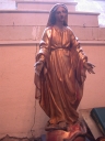 Statue sur socle : Immaculée Conception