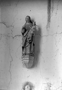 Statue (petite nature) : Vierge à l'Enfant (1), chapelle Notre-Dame-de-la-Consolation (Gourin)