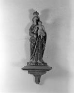 Statue (petite nature) : Vierge à l'enfant dite Notre-Dame-de-Kernenan (n° 1), chapelle Notre-Dame-de-Bonne-Nouvelle (Cléguer)