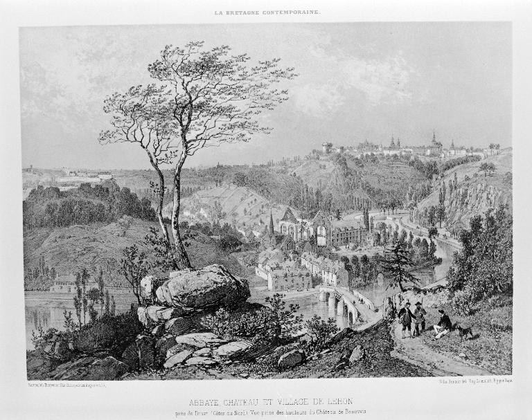 Village de Léhon (Léhon fusionnée en Dinan en 2018)