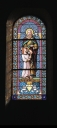 Verrière à personnages de la baie 104 : saint Joseph