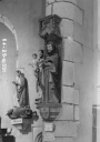 Statue : Saint Hernin, église paroissiale de Saint-Hernin (Saint-Hernin)