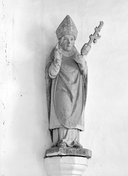 Statue (d'applique, petite nature) : saint Paterne, chapelle Saint-Germain (Séglien)