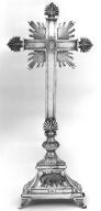 Croix-reliquaire, chapelle Saint-Mélec, Trégranteur (Guégon)
