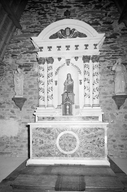 Retable (retable architecturé à niche), chapelle Notre-Dame, l'Hermitage (Goven)