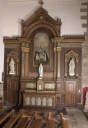 Autel, tabernacle et retable nord
